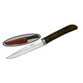 B133-34K Легкий походный нож  "Минога"