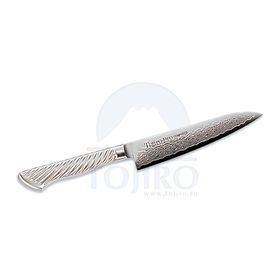 Купить Нож универсальный Tojiro PRO Дамаск F-1030 135 мм недорого, с доставкой по РФ