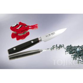Купить Нож для чистки овощей Kanetsugu Saiun Damascus 9000 90 мм недорого, с доставкой по РФ