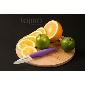 Купить Нож керамический для чистки овощей Hatamoto HOME HC070W-PUR 70 мм недорого, с доставкой по РФ