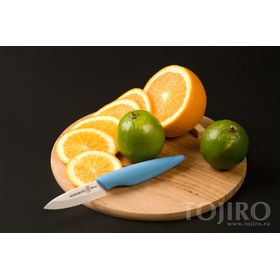 Купить Нож керамический для чистки овощей Hatamoto HOME HC070W-BLU 70 мм недорого, с доставкой по РФ