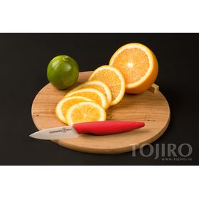 Купить Нож керамический для чистки овощей Hatamoto HOME HC070W-RED 70 мм недорого, с доставкой по РФ