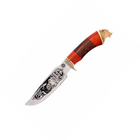 Нож Карелия(95Х18)с рисунком