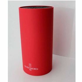 PWBS-15D-RED Подставка для ножей круглая HATAMOTO COLOR, красная, пластик, 110*225мм - купить в магазине Ветер Плюс