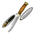 Купить недорого Разделочный нож  "Разведчик" производства РосОружее - бесплатная доставка, наложенный платеж.